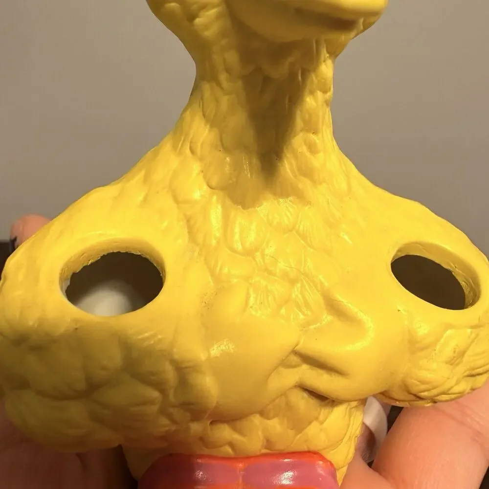 Ceramic Big Bird Toothbrush Holder